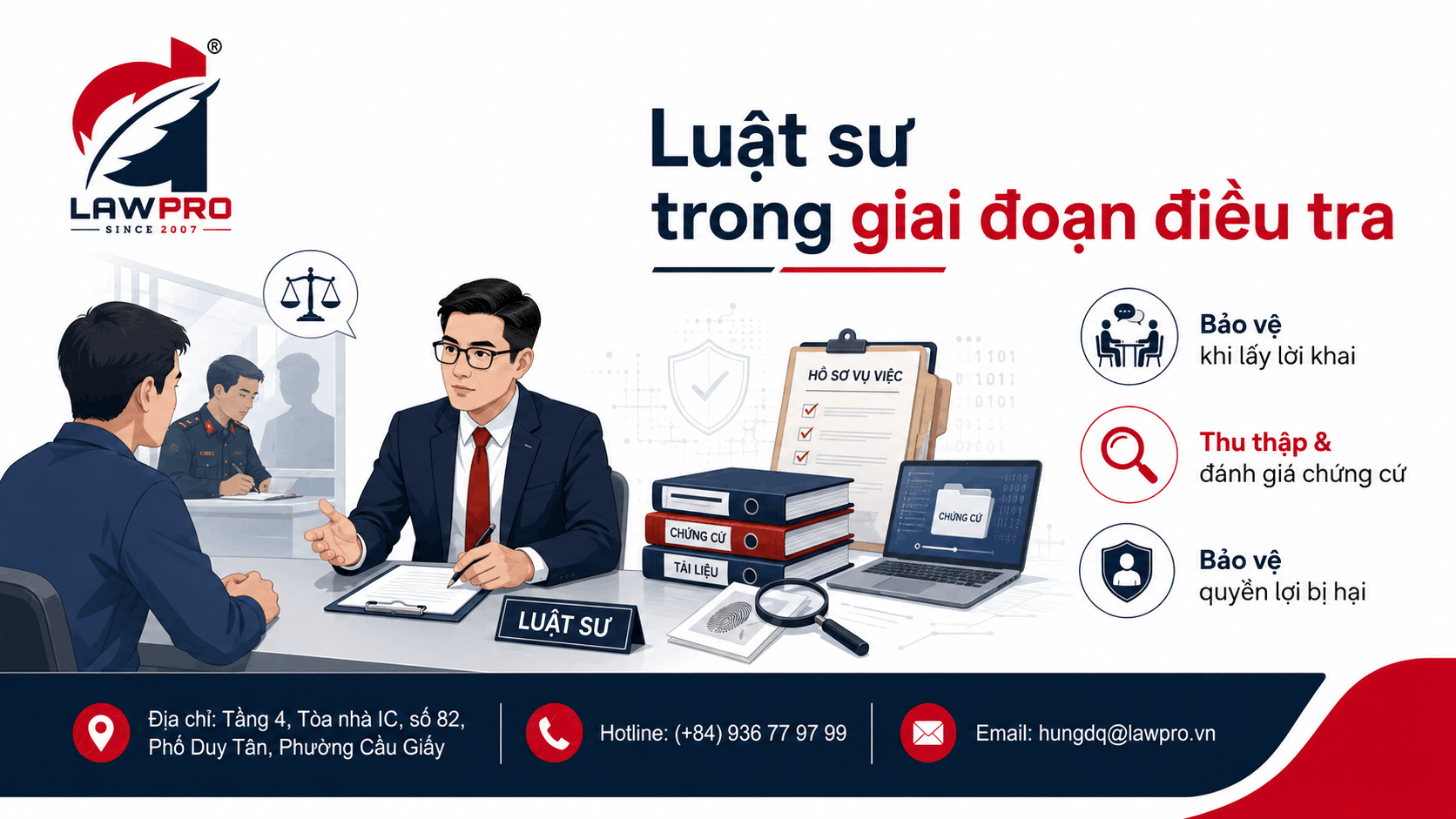 Luật sư trong giai đoạn điều tra